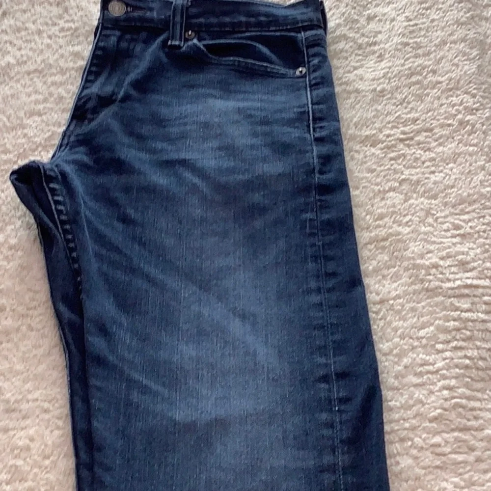 Levi's 513 Dark Blue Slim Straight Jeans - Picture 4 of 4